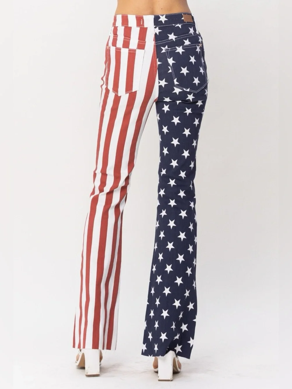 Judy Blue High Waist Flag Flare Jeans - Picture 7 of 13